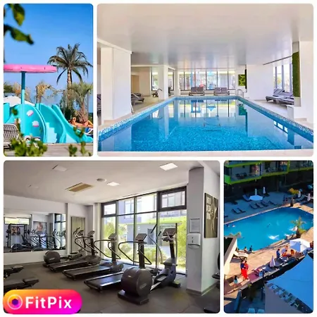 شقة Large Family - Piscina Interioara Sauna Gym